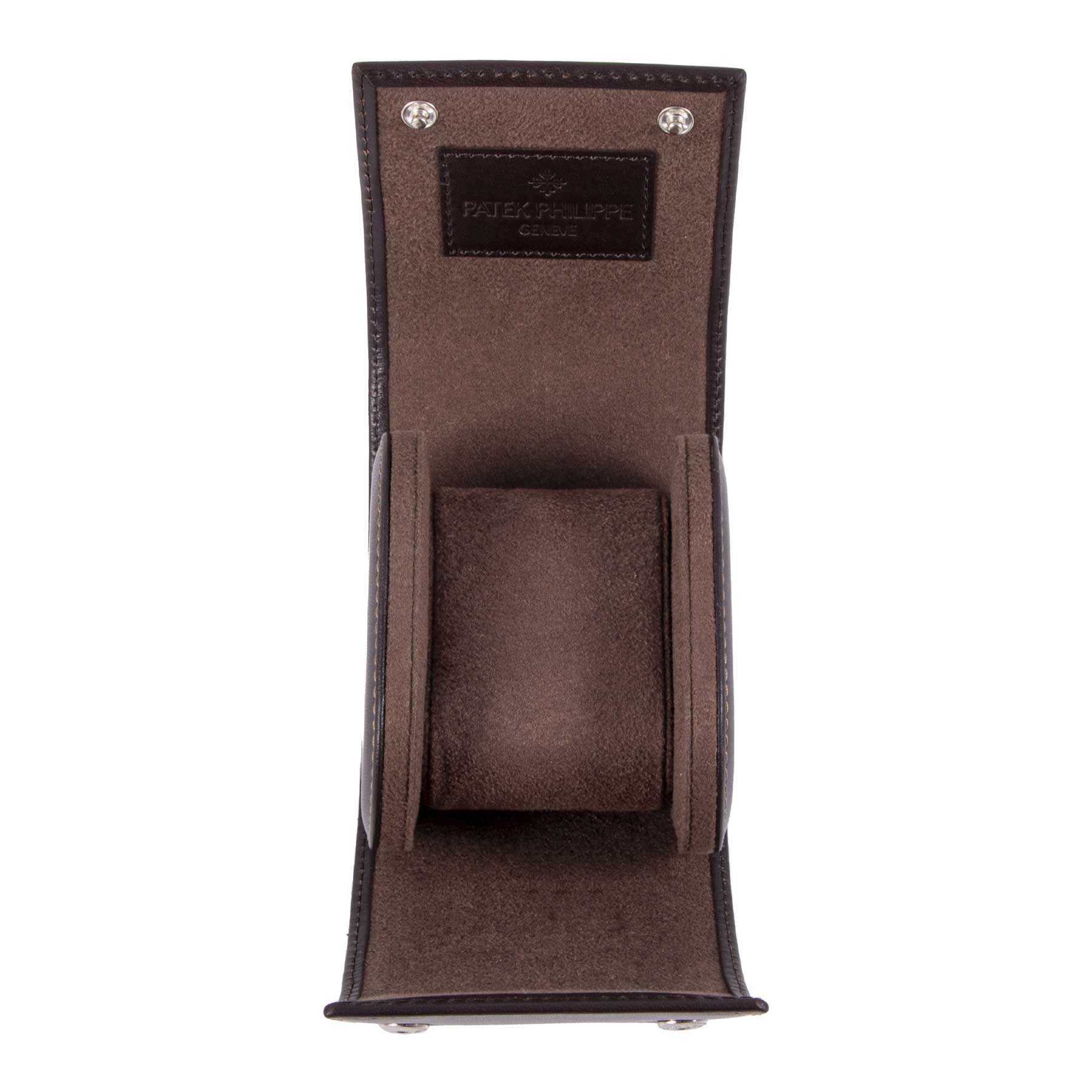 Patek Philippe Brown Leather Travel Pouch