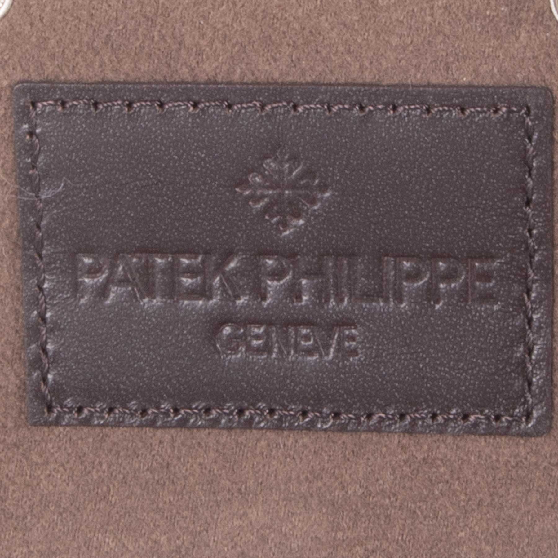 PATEK PHILIPPE ビジネスバッグ ブラウン PATEK PHILIPPE パテックフィリップ ハンドバッグ ロゴ カラトラバ